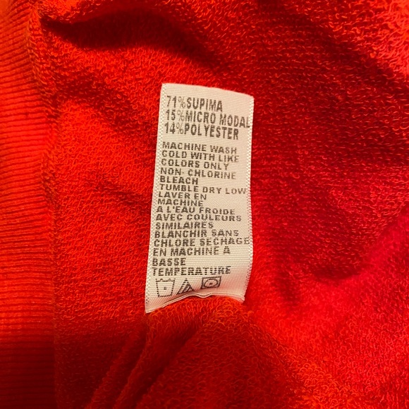 James Perse Vintage French Terry Sweatshirt Medium - Picture 7 of 11